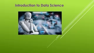 introduction to data science