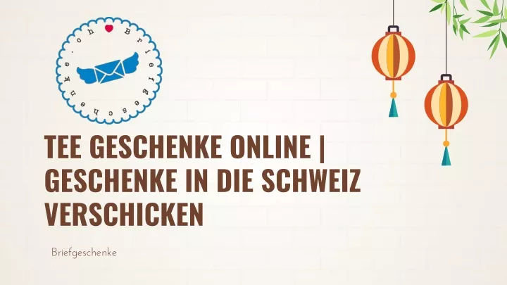 tee geschenke online geschenke in die schweiz verschicken