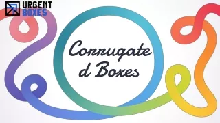 corrugated boxes