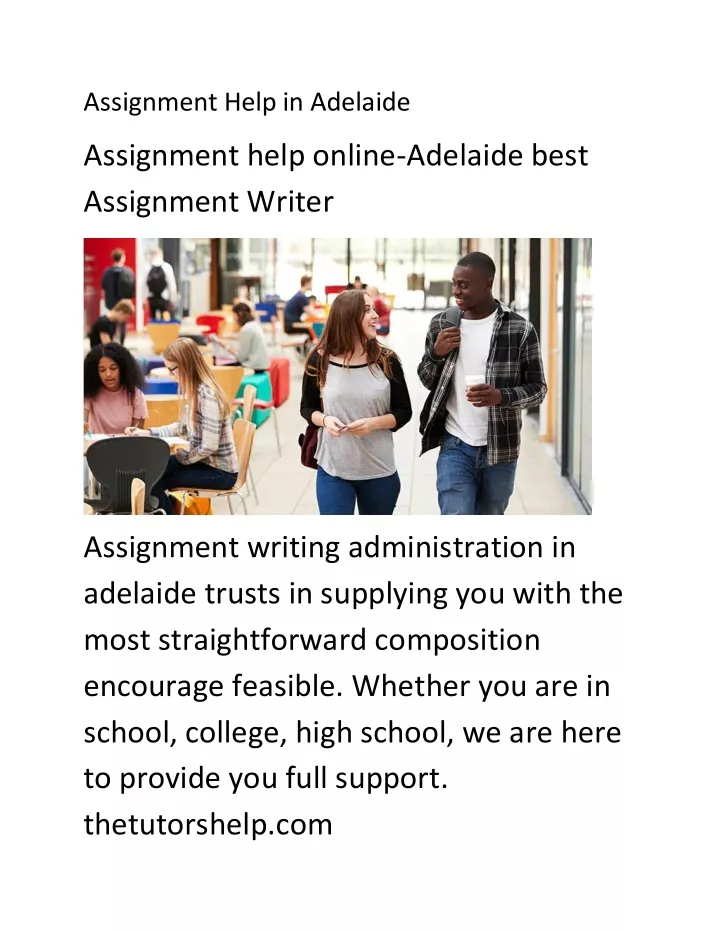 assignment help in adelaide