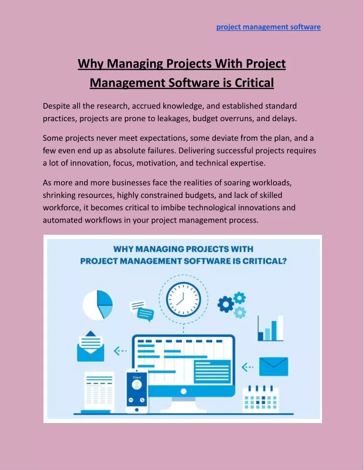 project management software