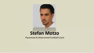 Football Coach in Germany – Stefan Motzo