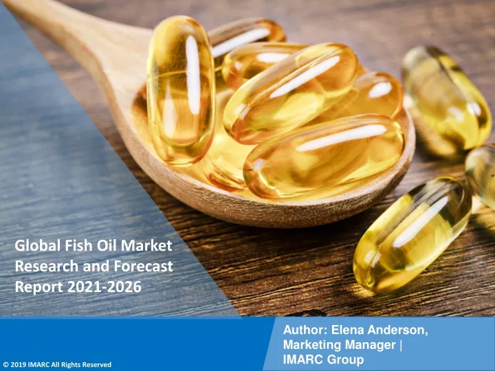 global fish oil market research and forecast