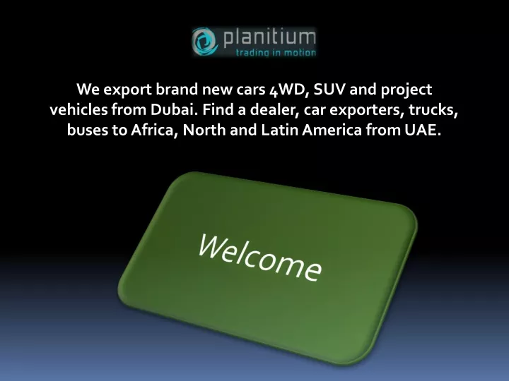 we export brand new cars 4wd suv and project