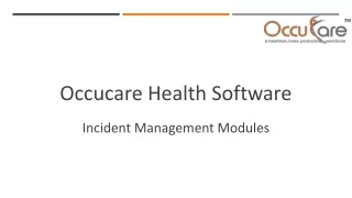 occucare health software