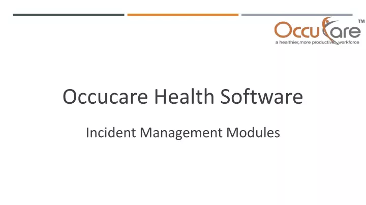 occucare health software