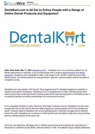 Dentalkartcom-is-all-set-to-entice-people-with-a-range-of-online-dental-products-and-equipment
