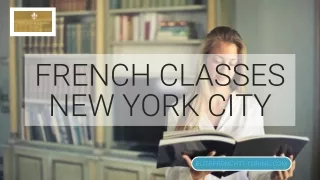 French Classes New York City