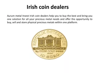 Irish Coin Dealers