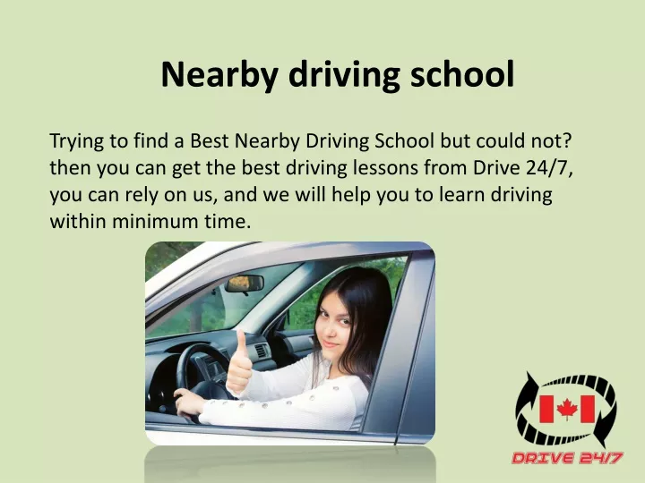 nearby driving school