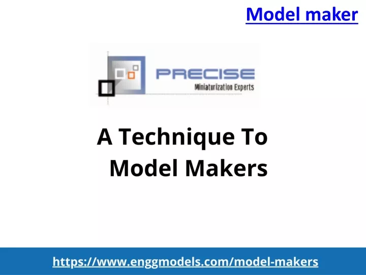 model maker