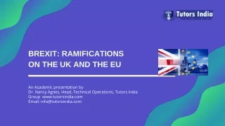 brexit ramifications on the uk and the eu