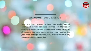 Watch Online Top Hollywood Movies On Moviesjoy