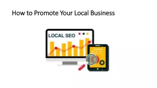 How to Promote Your Local Business