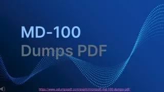 Get 100% Valid And Updated MD-100 Dumps Pdf WIth Exam Questions - Most Astonishing MD-100 Study Material With Braindumps