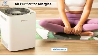 Air Purifier for Allergies | Airdog USA