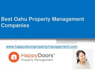 Best Oahu Property Management Companies - www.happydoorspropertymanagement.com