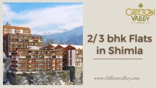 2-3 bhk Flats in Shimla