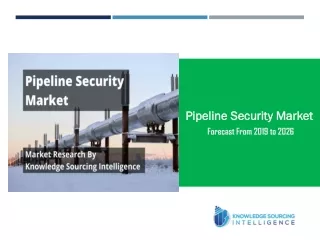 Pipeline Security Market Set to Witness Magnificent Grow and Size