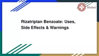 Rizatriptan Benzoate