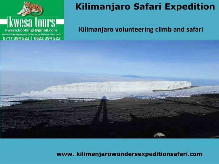 kilimanjaro safari expedition