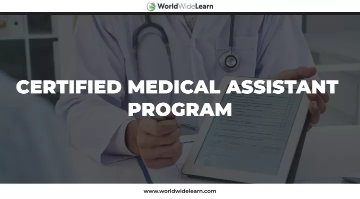 certified medical assistant program