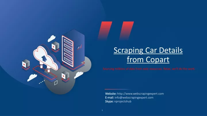 scraping car details from copart