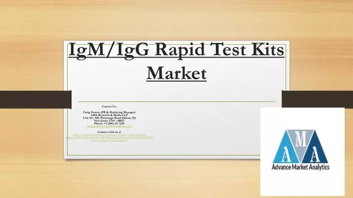 igm igg rapid test kits market