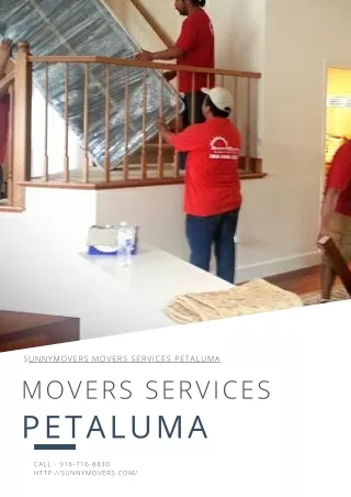 Movers services Petaluma