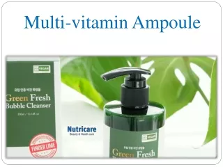 Multi-vitamin Ampoule