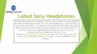 SONY Headphone