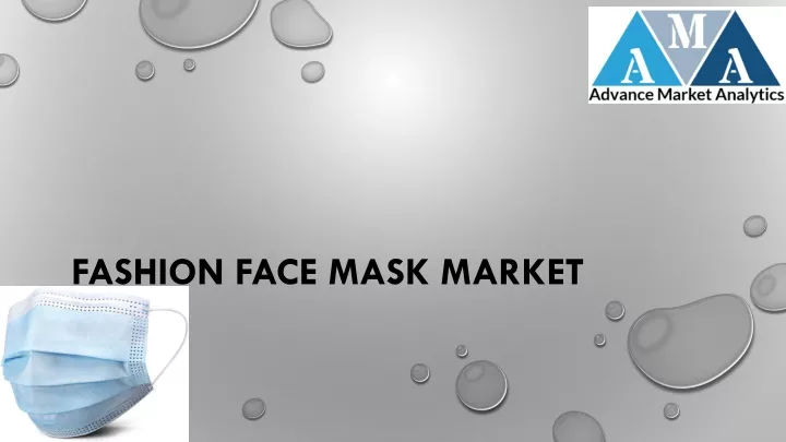 fashion face mask market