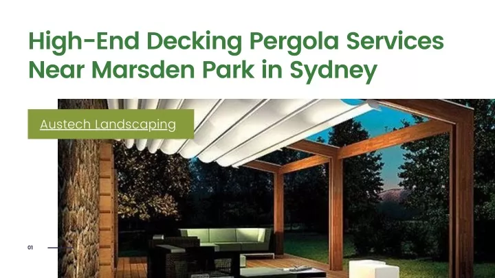 high end decking pergola services near marsden