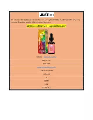 we are one of the leading stores from where