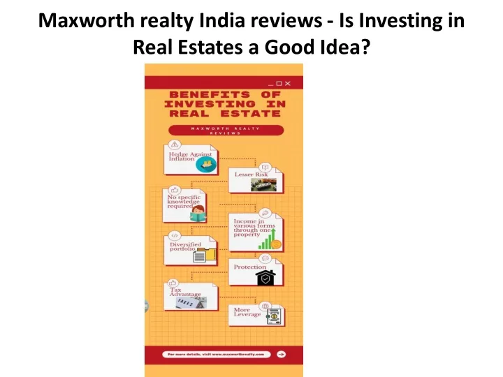 maxworth realty india reviews is investing