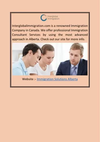 Immigration Solutions Alberta