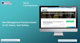 pac 05 e learning course