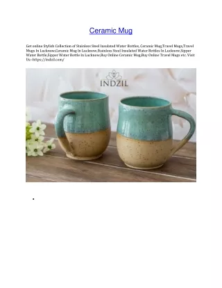 Ceramic Mug