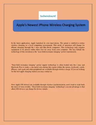 Best Apple Charging Station  Techwindow.net