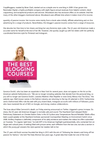 will blogging make money