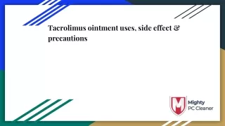Tacrolimus ointment