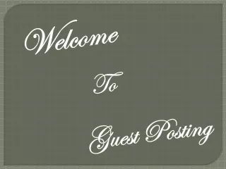 guest posting news