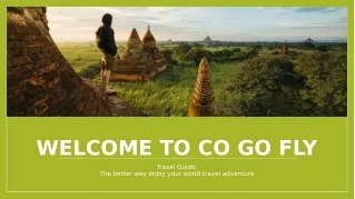welcome to co go fly