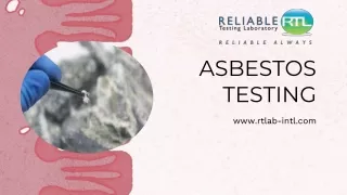ASBESTOS TESTING