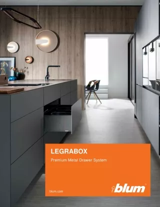 Legra Box - Box System or Drawers by Blum