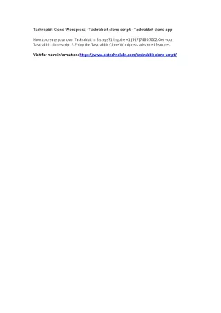 taskrabbit clone wordpress taskrabbit clone