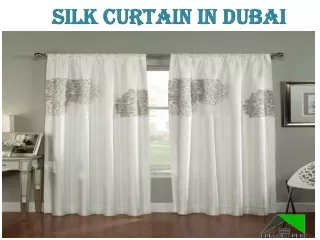 Silk Curtains in Dubai