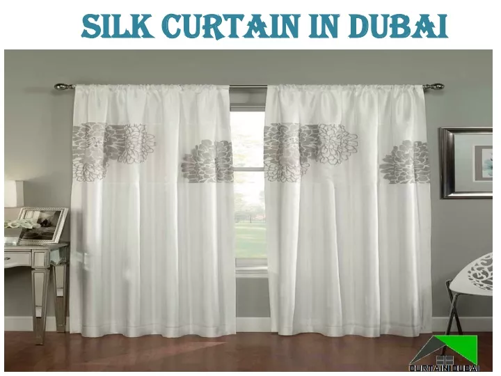 silk curtain in dubai