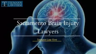 Sacramento Brain Injury Lawyers