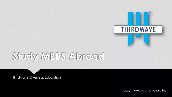 study mbbs abroad